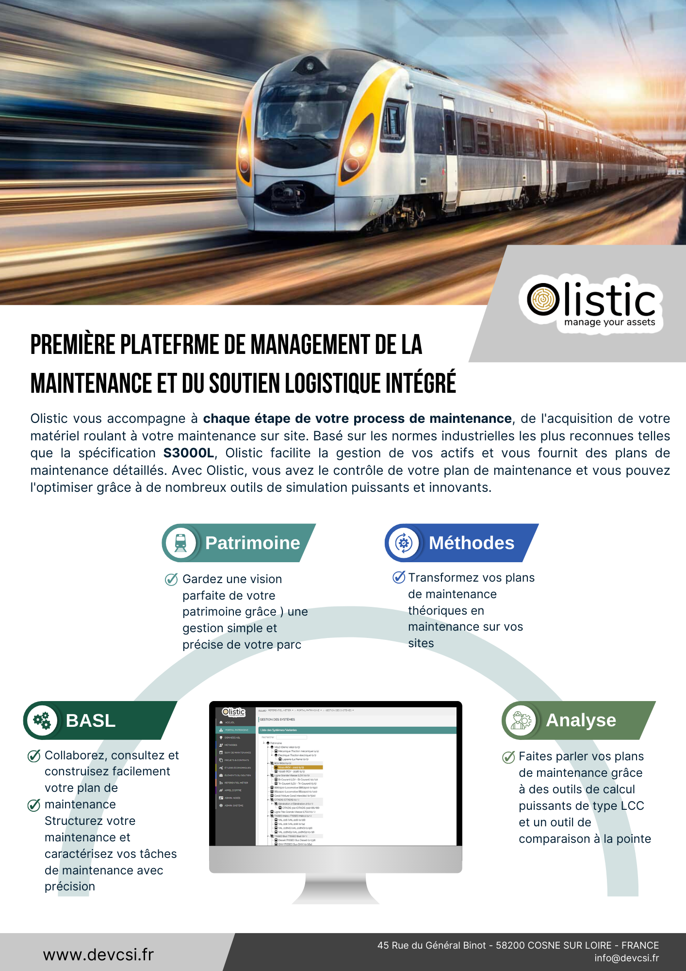 Brochure Olistic Recto (210 × 297 mm)